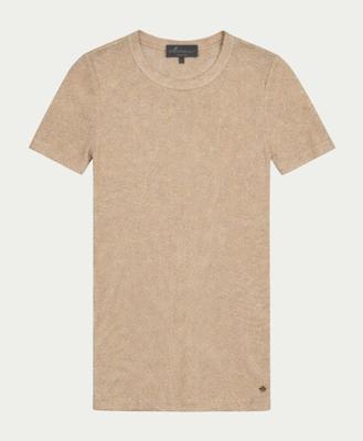 Elvira Casuals Top Vickey E1 26-013 T-shirt Korte Mouw 434 Gold