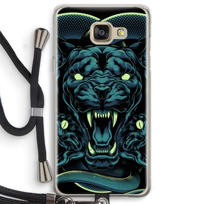 Cougar and Vipers: Samsung Galaxy A5 (2016) Transparant Hoesje met koord