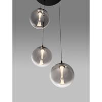 Lyora HanglampOrenda 3-lichts smoke glas - 9416959