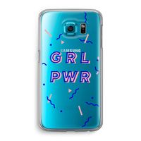 GRL PWR: Samsung Galaxy S6 Transparant Hoesje