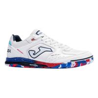 Joma Top Flex Rebound Zaalvoetbalschoenen (IN) Wit Blauw Rood Felblauw