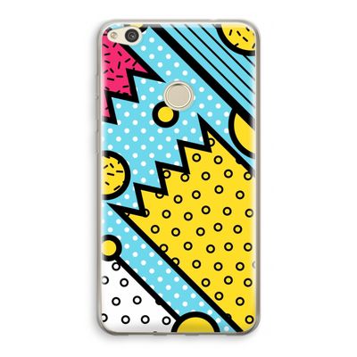 Pop Art #1: Huawei Ascend P8 Lite (2017) Transparant Hoesje
