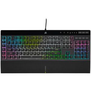 Corsair K55 RGB PRO XT toetsenbord USB AZERTY Belgisch Zwart