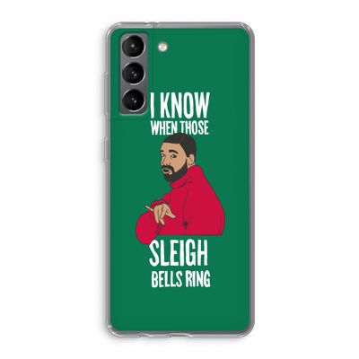 Sleigh Bells Ring: Samsung Galaxy S21 Transparant Hoesje