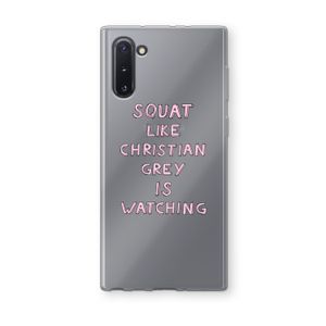 Christian Grey: Samsung Galaxy Note 10 Transparant Hoesje