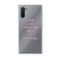 Christian Grey: Samsung Galaxy Note 10 Transparant Hoesje