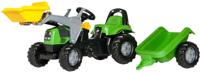 Traptractor met aanhanger RollyKid Deutz-Fahr 5115 G TB