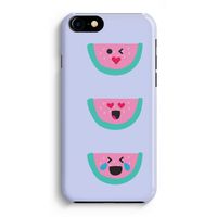Smiley watermeloen: Volledig Geprint iPhone 7 Plus Hoesje
