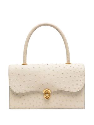 Hermès Pre-Owned sac à main à rabat (années 1960) - Tons neutres