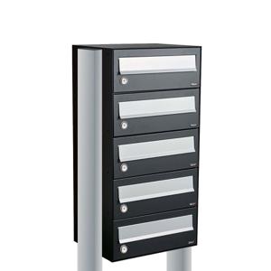 Allux Hive Set 1-Breed, 5-Hoog Op Statief Zwart - 40030070_1x5s