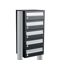 Allux Hive Set 1-Breed, 5-Hoog Op Statief Zwart - 40030070_1x5s
