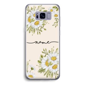 Daisies: Samsung Galaxy S8 Transparant Hoesje