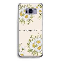Daisies: Samsung Galaxy S8 Transparant Hoesje