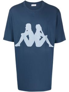 Faith Connexion x Kappa t-shirt à coupe oversize - Bleu