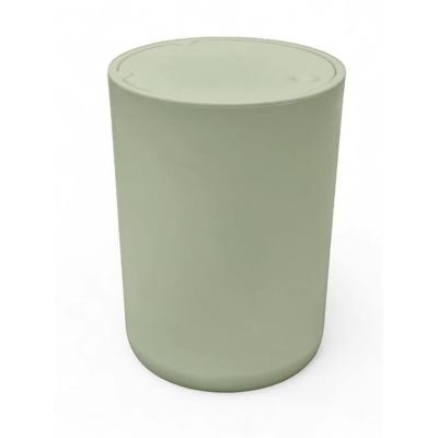 Badkamerprullenbak - VANDAAG - UTILITY - 8,5 L - Ø 21 xx H 29 cm - Polypropyleen - Groen