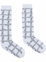 JW Anderson chaussettes à logo - Blanc - thumbnail