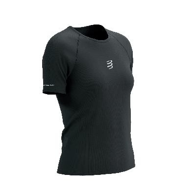 Compressport Trail racing ss t-shirt dames - ZWART - Dames