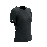 Compressport Trail racing ss t-shirt dames - ZWART - Dames
