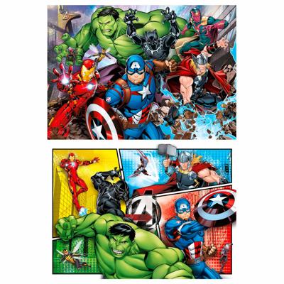 Clementoni puzzel the avengers, 2x60st.