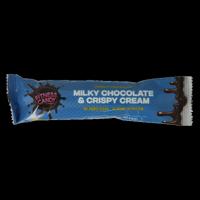 The fitness candy company Milky chocolate & crispy cream 55 Gram