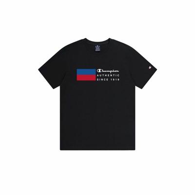 Heren-T-Shirt met Korte Mouwen Champion Crewneck - Maat: L