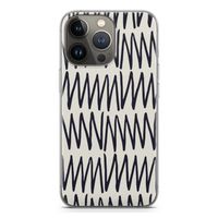 Marrakech Zigzag: iPhone 13 Pro Transparant Hoesje