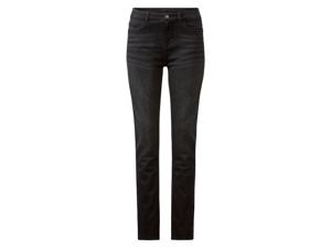 esmara Dames jeans - slim fit (38, Zwart, Lang)