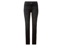 esmara Dames jeans - slim fit (38, Zwart, Kort)