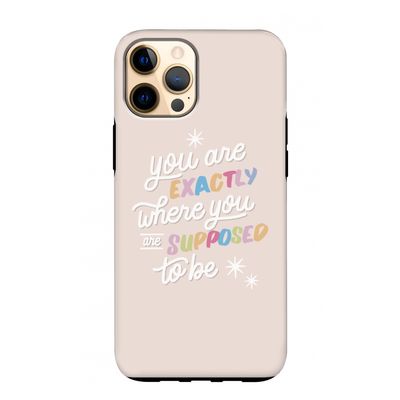 Right Place: iPhone 12 Pro Max Tough Case