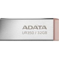 ADATA ur350 32 gb usb-stick (nikkel/bruin, usb-a 3.2 gen 1 (5 gbit/s))
