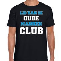 Lid van de oude mannen club cadeau t-shirt zwart voor heren