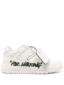 Off-White baskets Out of Office 'For Walking' en cuir - Blanc