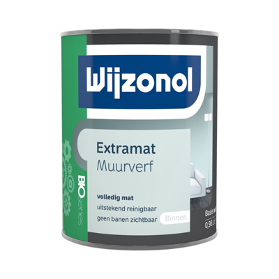 Wijzonol Muurverf BIOseries Extra Mat - 1ltr