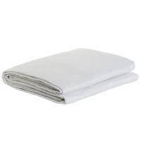 Sprei DKD Home Decor Wit Bed van 90 Bed van 150 180 x 260 x 1 cm