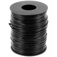econ connect KD05SW100 Schakeldraad 1 x 0.2 mm² Zwart 100 m - thumbnail