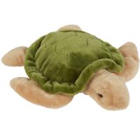 Ravensden Pluche knuffel dier - zeeschildpad - 34 cm - oceaandier knuffels