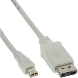 InLine 17131 DisplayPort kabel 1 m mini DisplayPort Wit