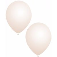 25x Feest transparante decoratie ballonnen   -