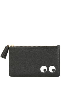 Anya Hindmarch porte-cartes zippée EYEs - Noir