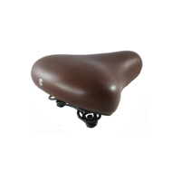 Selle Comfort comfort zadel city foam budget donkerbruin, inclusief strop (werkplaatsverpakking)