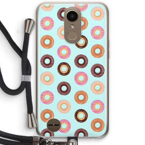 Donuts: LG K10 (2017) Transparant Hoesje met koord