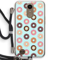 Donuts: LG K10 (2017) Transparant Hoesje met koord
