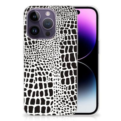 Apple iPhone 14 Pro | TPU Hoesje | Slangenprint