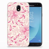 Samsung Galaxy J7 2017 | J7 Pro TPU Case Pink Flowers