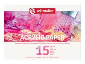 Acrylverfpapier Talens Art Creation A4 15vel 290gr