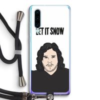 Let It Snow: Huawei P30 Transparant Hoesje met koord