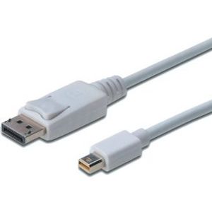Digitus AK-340102-020-W DisplayPort kabel 2 m Mini DisplayPort Wit