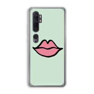 Kusje: Xiaomi Mi Note 10 Transparant Hoesje