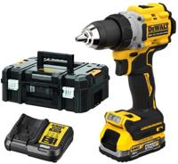 DeWalt dcd805e1t-qw - 18v xr g3 compacte schroef-/klopboormachine | 1x powerstack in tstak