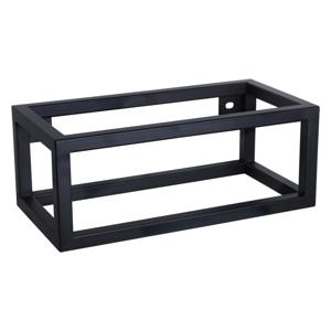 Differnz handdoekhouder voor fontein | mat zwart | 40 x 22 x 15.5 cm